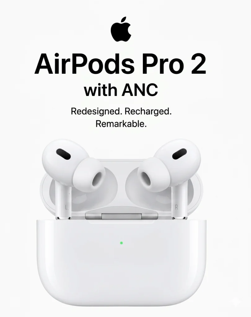 AirPods Pro 2nd Generation ANC Wireless Earbuds